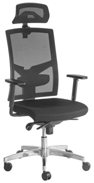 Alba kancelárska stolička GAME ŠÉF VIP s 3D PDH a podrúčkami, BLACK 27