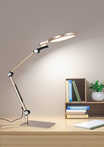 LED LAMPA NA PÍSACÍ STÔL, dotykový stmievač, 98/20/22,5 cm Novel - Interiérové svietidlá