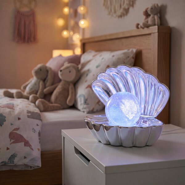 STOLNÁ LED LAMPA, 17,5/15/12,5 cm - Interiérové svietidlá
