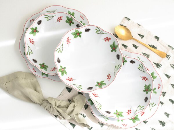 JEDÁLENSKÝ SERVIS Naomi Weihnachten 8-dielne Creatable - Jedálenské sety, Online Only