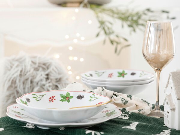 JEDÁLENSKÝ SERVIS Naomi Weihnachten 8-dielne Creatable - Jedálenské sety, Online Only