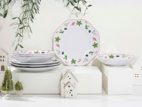 JEDÁLENSKÝ SERVIS Naomi Weihnachten 8-dielne Creatable - Jedálenské sety, Online Only