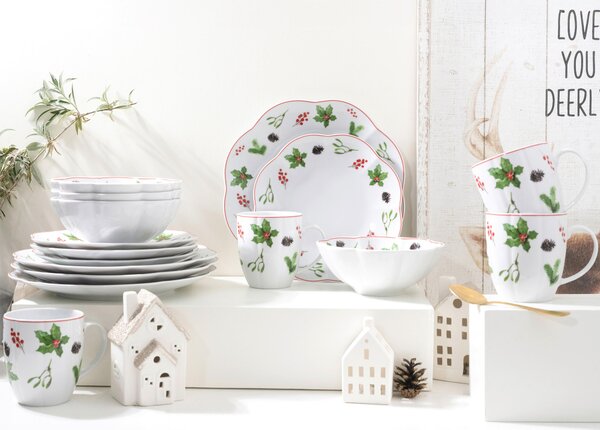KÁVOVÝ SERVIS Naomi Weihnachten 12-dielne Creatable - Jedálenské sety, Online Only