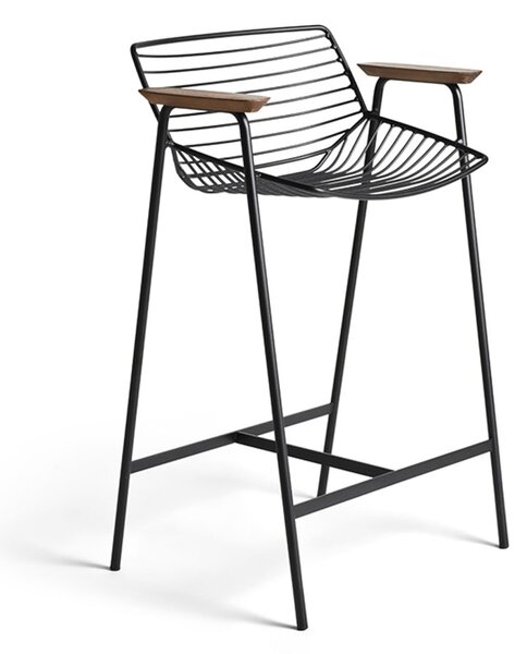 Čierna Barová stolička Zelo – 75 cm 75 cm REX KRALJ