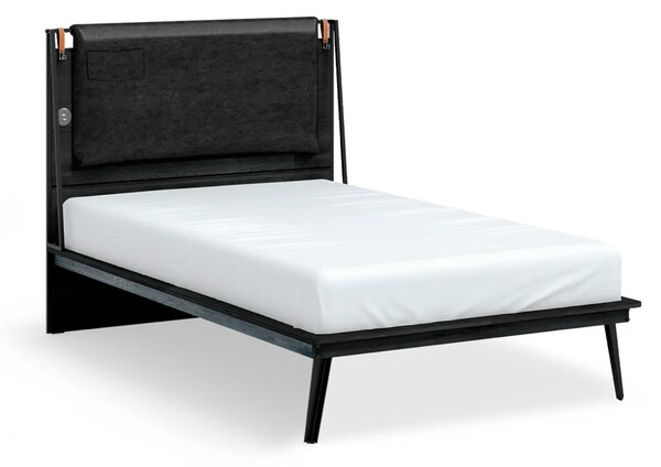 Čelo k posteli XL DARK METAL (120 cm)