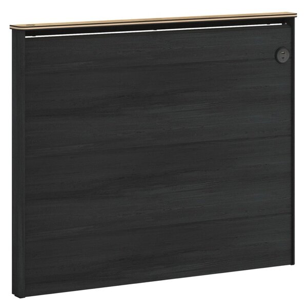 Čelo k posteli XL BLACK (120 cm)