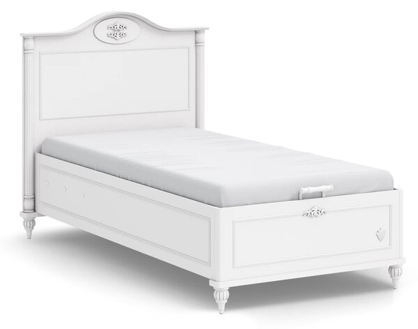 Študentské čelo k posteli L ROMANTIC (100 cm)