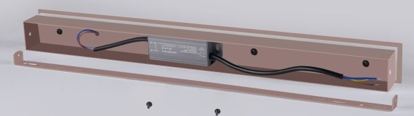 Brilagi - LED vonkajšie nástenné svietidlo LINEAR LED/12W/230V 3000K IP65 50 cm hnedé CRI 90