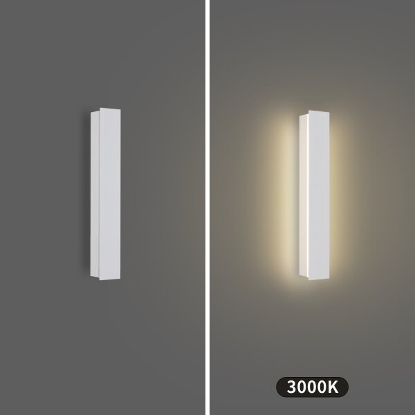 Brilagi - LED Vonkajšie nástenné svietidlo LINEAR LED/8W/230V 3000K IP65 30 cm biela CRI 90