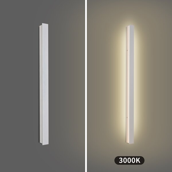 Brilagi - LED vonkajšie nástenné svietidlo LINEAR LED/22W/230V 3000K IP65 100 cm biele CRI 90