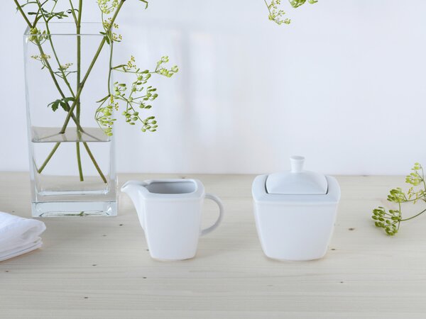 SADA NÁDOB NA MLIEKO A CUKOR porcelán keramika Creatable - Jedálenské sety, Online Only