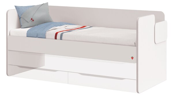 Študentská vrchná posteľ STUDIO MONTES WHITE (90x200 cm)