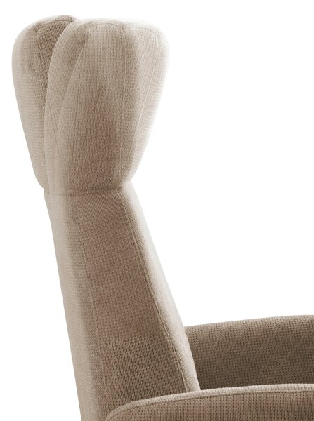 RELAXAČNÉ KRESLO, textil, bahenná hnedá Sit & More - Online Only obývacie izby, Online Only