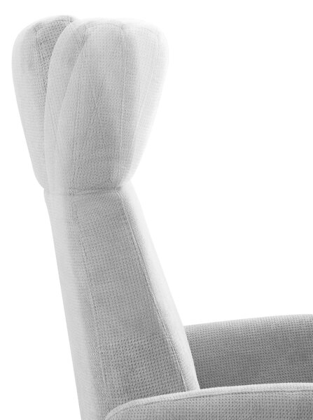 RELAXAČNÉ KRESLO, textil, svetlosivá Sit & More - Online Only obývacie izby, Online Only