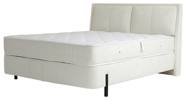 BOXSPRINGOVÁ POSTEĽ, 180/200 cm, biela Hom`in - Postele