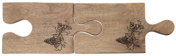 Servírovacia a koštovacia doska MANGO 30x15 cm