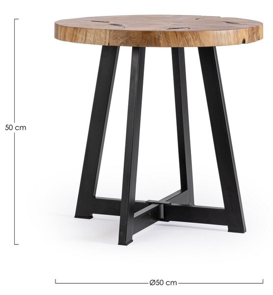 ELWOOD konferenčný stolík D50cm