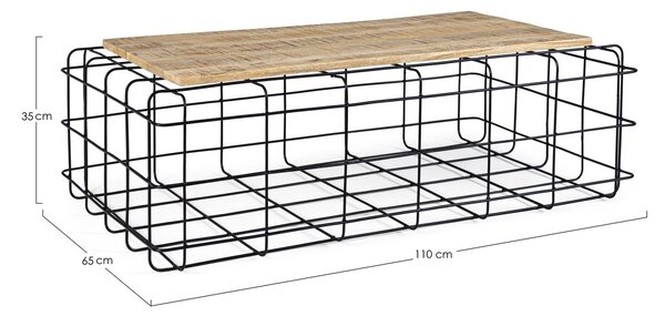 TRELLIS konferenčný stolík 110x65cm