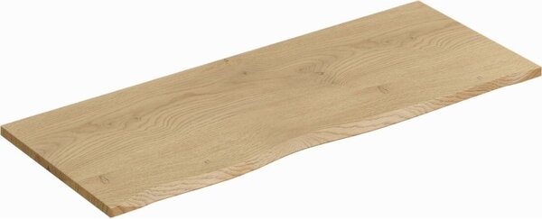 Comad Závěsná skříňka pod umyvadlo Dalia Cashmere Nordic Lena s deskou, košem na prádlo a umyvadlem 120 cm béžová/dub cremona