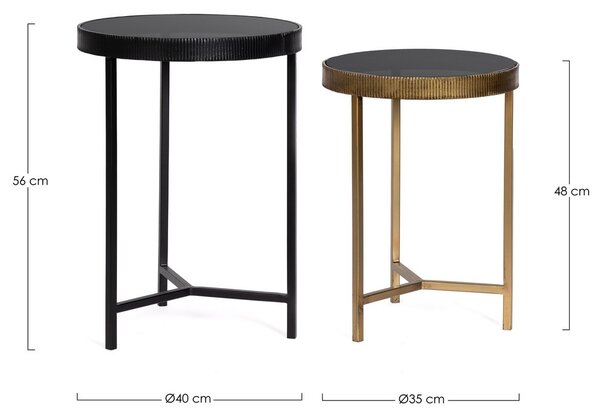 2SET YAMIR HIGH ROUND konferenčný stolík