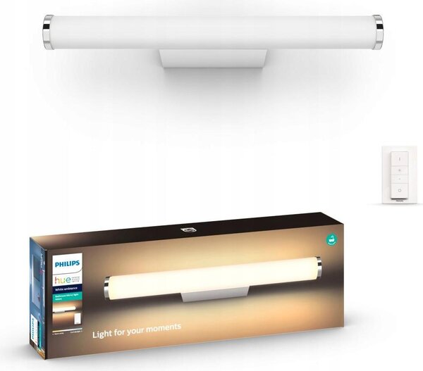 Philips Hue White ambience 3402831P7, Inteligentné nástenné svetlo, Bluetooth/Zigbee, Biela, LED, Syntetika, Žiarovky bez možnosti výmeny