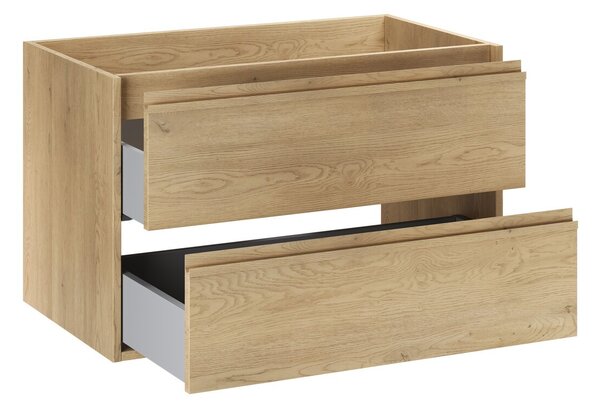 Comad Závěsná skříňka pod umyvadlo Viola 80 cm dub cremona
