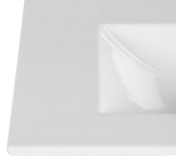 Comad Závěsná skříňka Viola Lava se zápustným umyvadlem 60 cm dub cremona