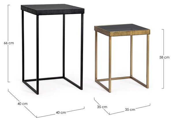 2SET YAMIR SQUARE konferenčný stolík
