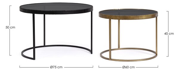 2SET YAMIR ROUND konferenčný stolík