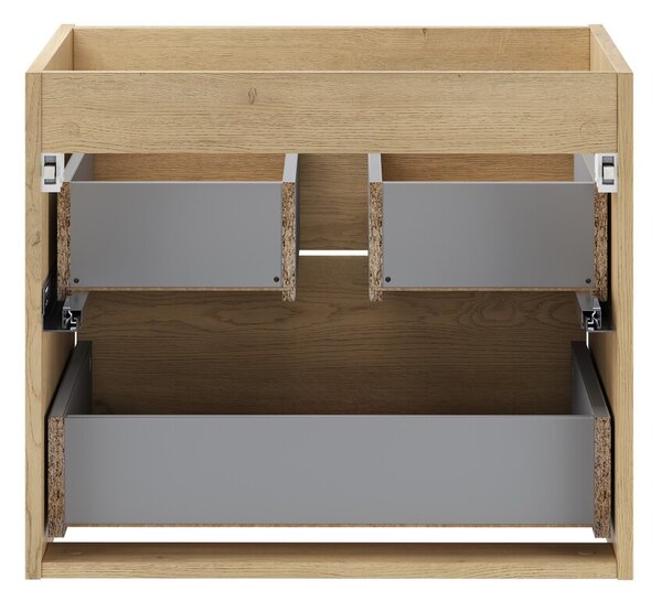 Comad Závěsná skříňka pod umyvadlo Viola 60 cm dub cremona