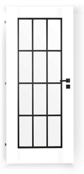 Interiérové dvere Naturel Zaria ľavé 80 cm biele ZARIA5CPLB80L