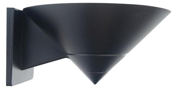 BRILAGI - Vonkajšie nástenné rameno HARBOR CONE 1xE27/40W/230V 20 cm IP33 čierna