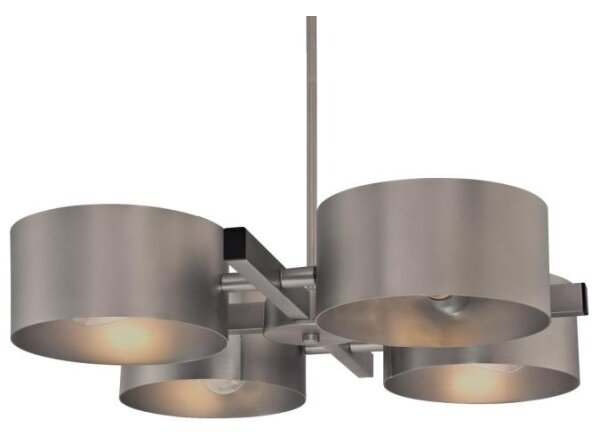 Westinghouse 6368740 - Luster na tyči ZARO 4xE27/60W/230V