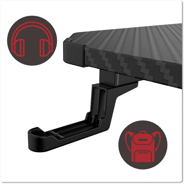 TZB Herný stôl SHADOW GAMER 1.1 160 cm čierny