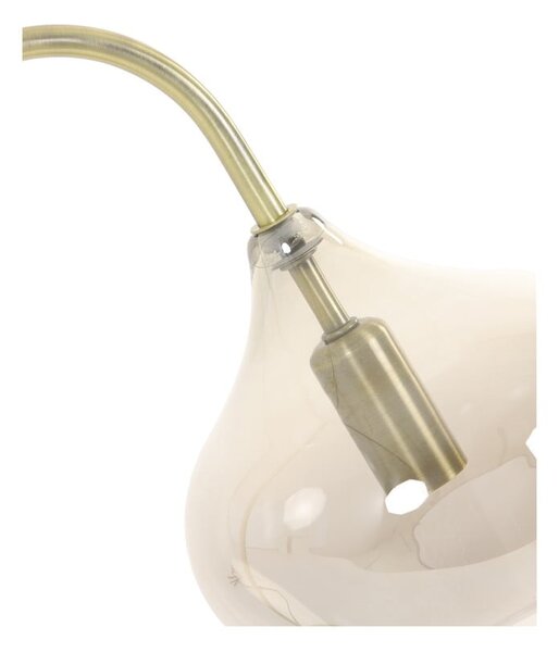 Stojacia lampa v zlatej farbe (výška 160 cm) Rakel - Light & Living