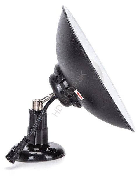 LED solárne senzorové nástenné svietidlo s DO 500lm IP65 (AS-309572)