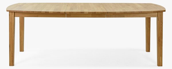 Dubový rozkladací stôl Allegro 160 - 210 cm, matný lak
