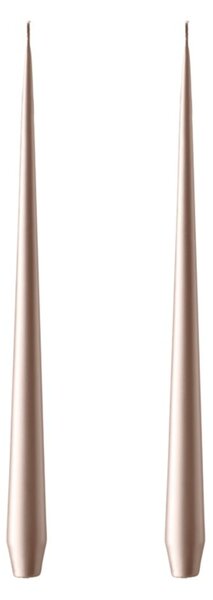 Sviečka Taper 32 cm – 94 Champagne Metallic – sada 2 ks