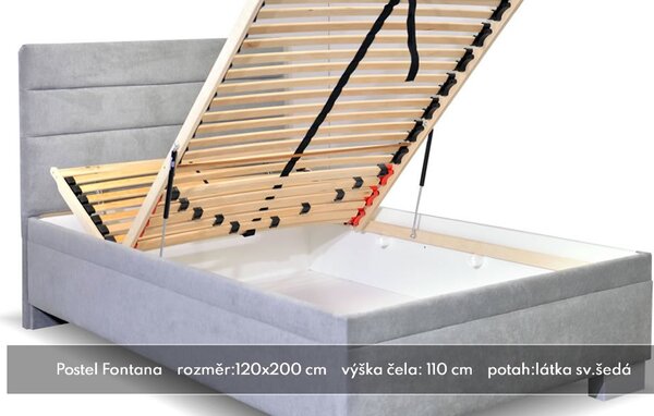 Sestavte si čalouněnou postel