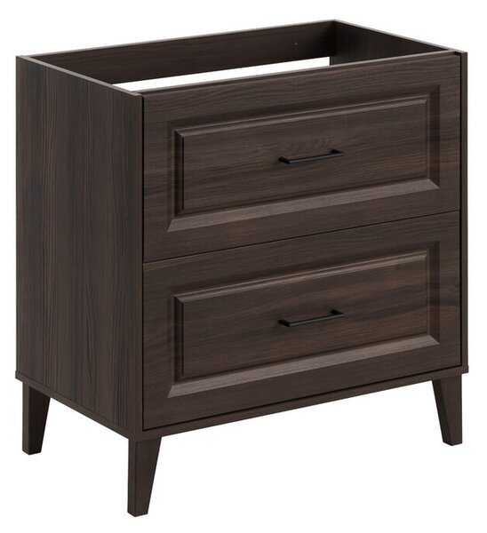 Comad Skříňka pod umyvadlo Dorothy s deskou 80 cm dub ristretto