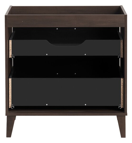 Comad Skříňka pod umyvadlo Dorothy s deskou 80 cm dub ristretto