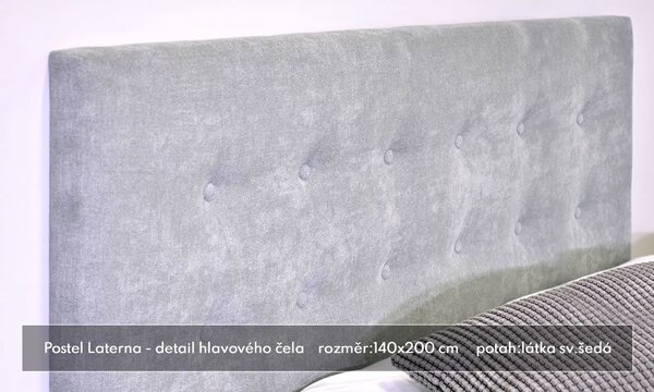 Sestavte si čalouněnou postel
