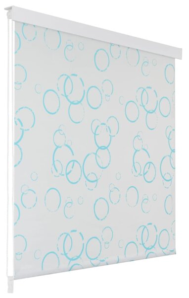 Sprchová roleta, 80x240 cm, bublinkový vzor