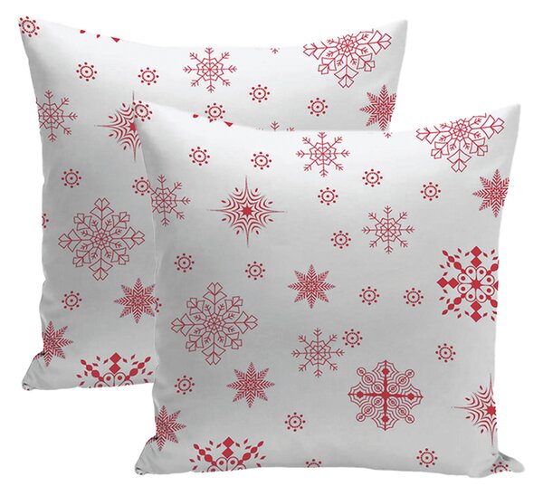 XPOSE® Bavlnená obliečka na vankúš VLOČKY 40x40 cm 2ks