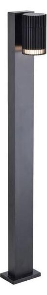 Vonkajšie svietidlo 1xGU10/10W/230V IP44 50 cm čierne