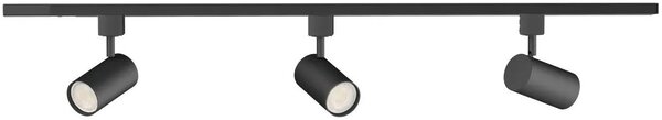 Philips - Bodové svietidlo v lištovom systéme EASYLINK 3xGU10/7W/230V 1m čierne