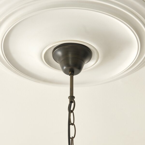 Endon 112246 - Luster na reťazi Tiffany BOTANICA 1xE27/60W/230V priemer 45 cm