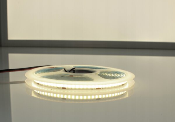 LED pásik - COB - 60W - 12W/m - IP44 - 12V - 5m - neutrálna biela BERGE