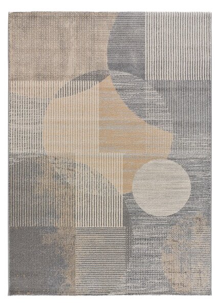 Šedo-béžový koberec 133x190 cm Edel - Universal