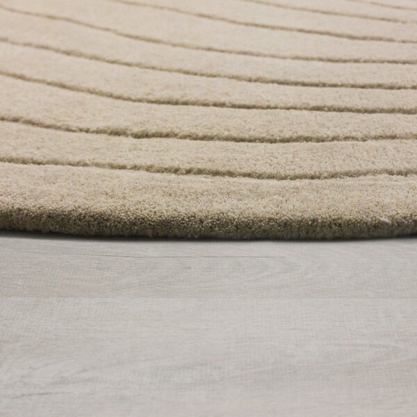 Béžový vlnený koberec 160x230 cm Puddle Wool – Flair Rugs
